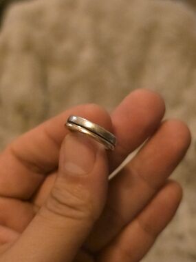 James Avery SILVER GOLD RIng